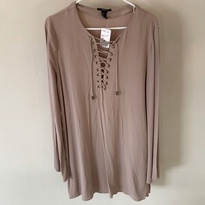 Woven Tunic Dress